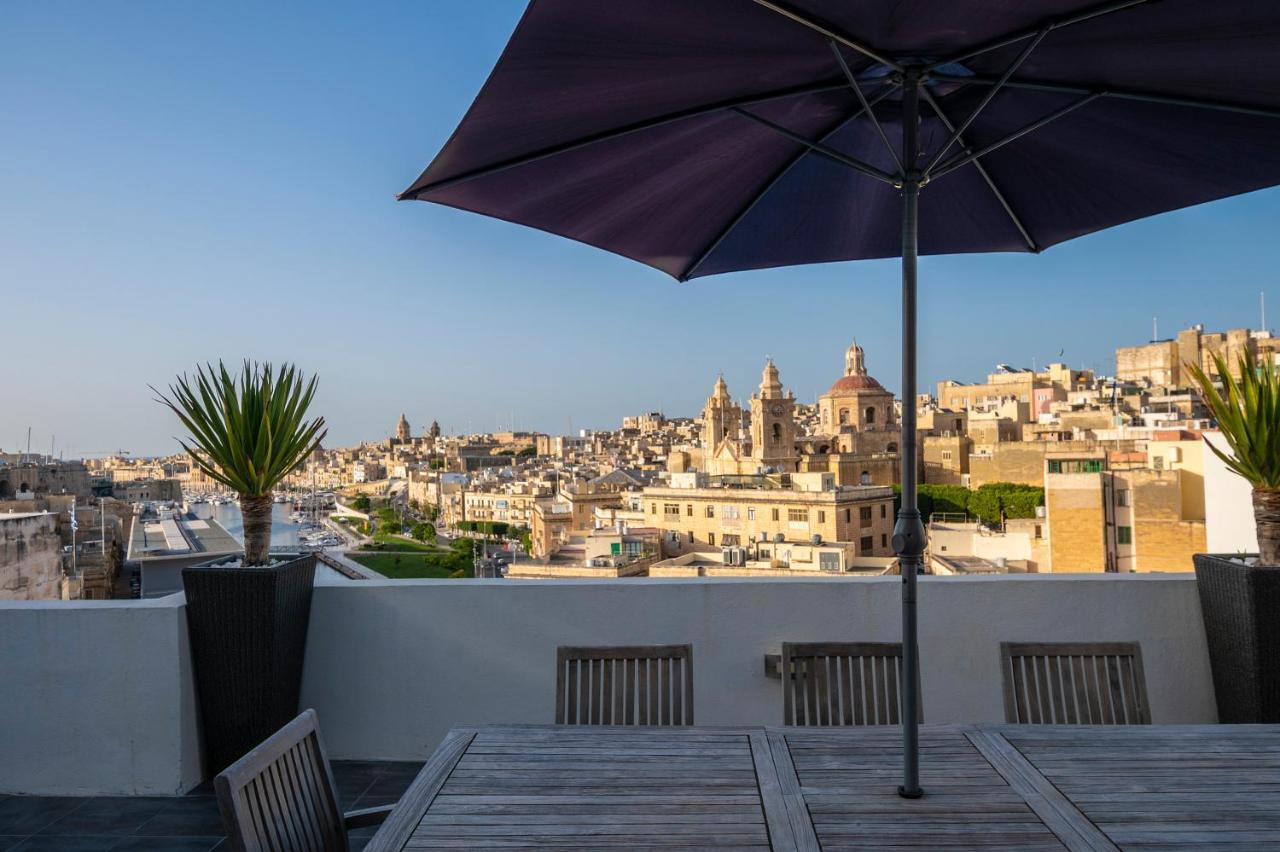 Penthouse Retreat Apartment Cospicua Bagian luar foto